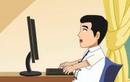 U盤安全,卡通宣傳動畫制作